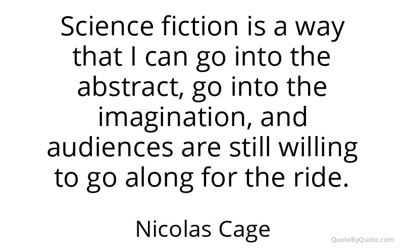 Preview image for this quote by Nicolas Cage