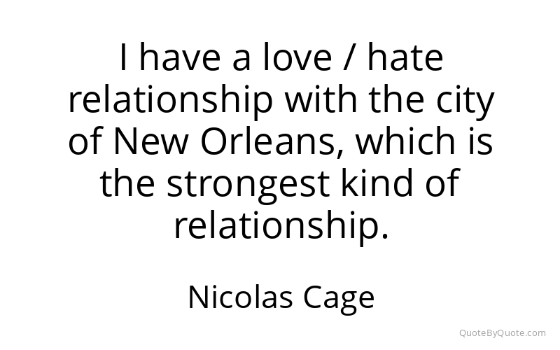 Preview image for this quote by Nicolas Cage