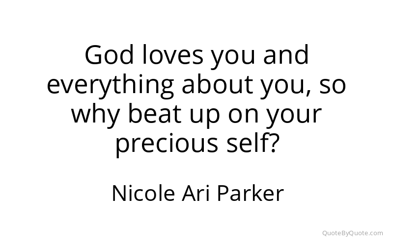 Preview image for this quote by Nicole Ari Parker