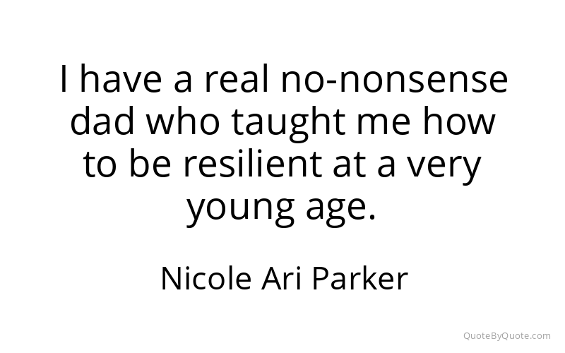 Preview image for this quote by Nicole Ari Parker