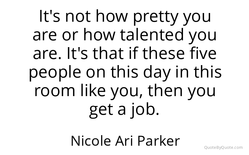 Preview image for this quote by Nicole Ari Parker