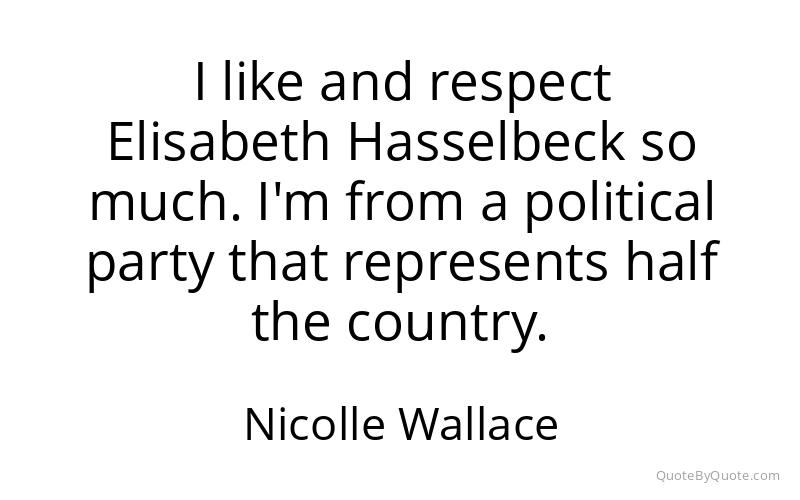 Preview image for this quote by Nicolle Wallace