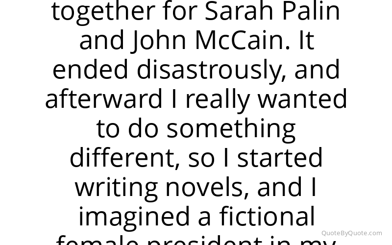 Preview image for this quote by Nicolle Wallace
