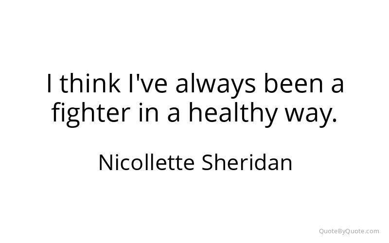 Preview image for this quote by Nicollette Sheridan
