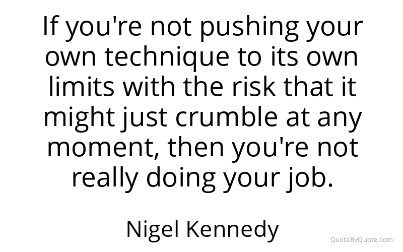 Preview image for this quote by Nigel Kennedy
