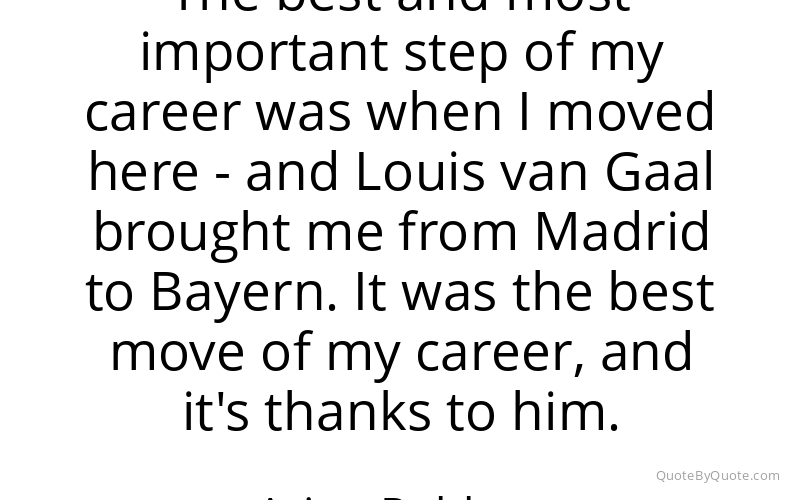 Preview image for this quote by Arjen Robben