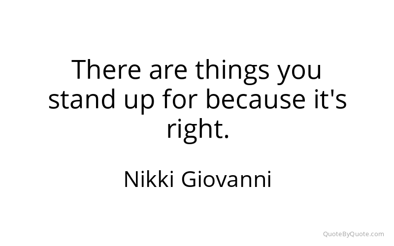Preview image for this quote by Nikki Giovanni