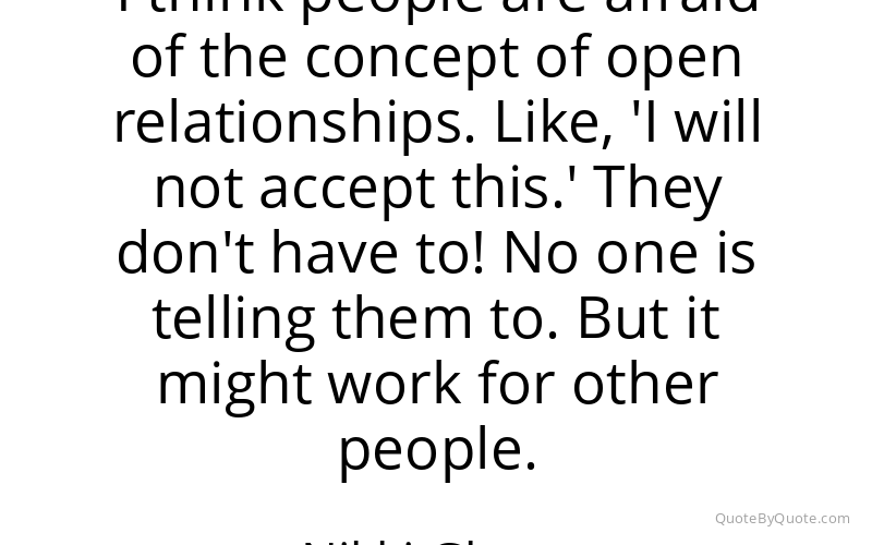Preview image for this quote by Nikki Glaser