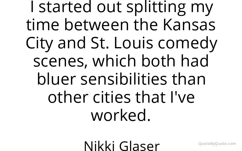 Preview image for this quote by Nikki Glaser