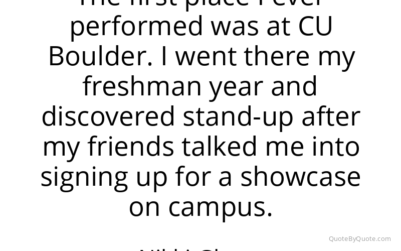 Preview image for this quote by Nikki Glaser