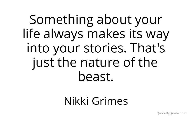 Preview image for this quote by Nikki Grimes