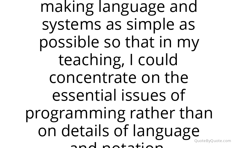 Preview image for this quote by Niklaus Wirth
