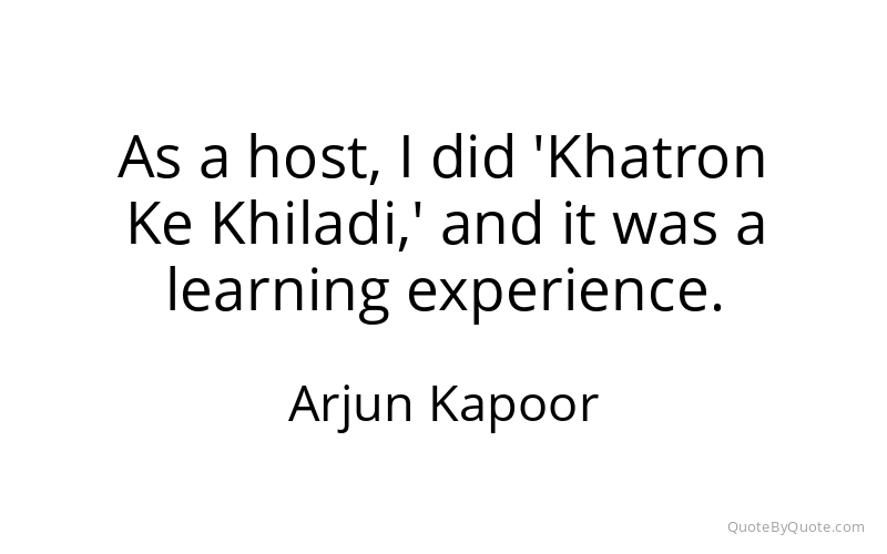 Preview image for this quote by Arjun Kapoor