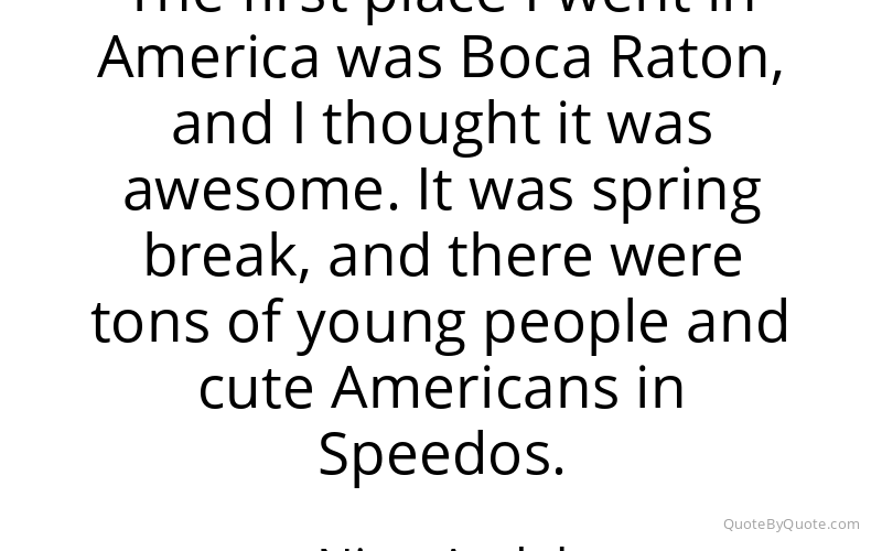 Preview image for this quote by Nina Agdal