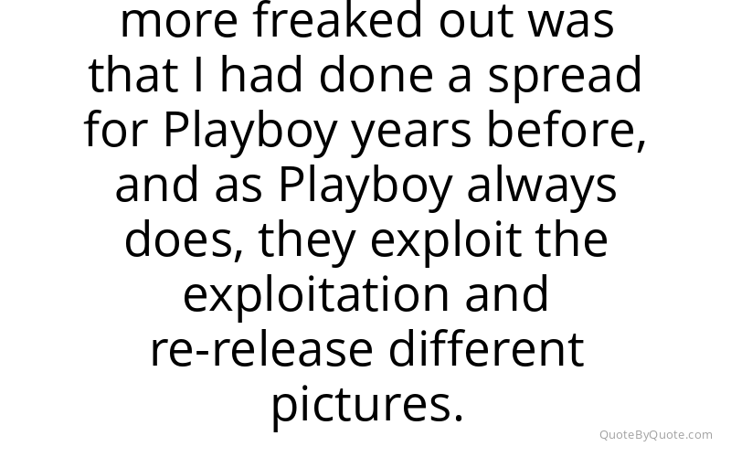 Preview image for this quote by Nina Blackwood