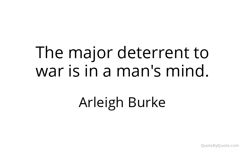 Preview image for this quote by Arleigh Burke