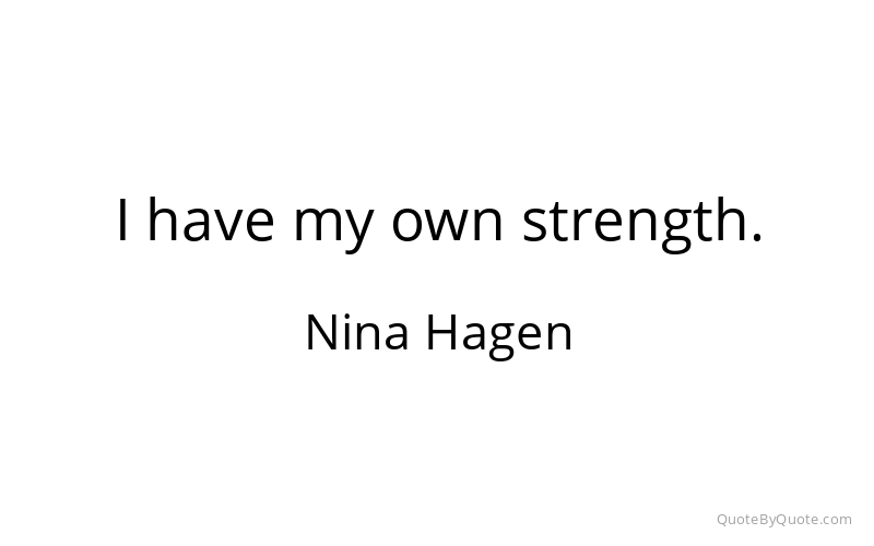 Preview image for this quote by Nina Hagen
