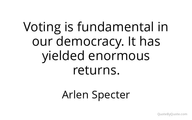 Preview image for this quote by Arlen Specter