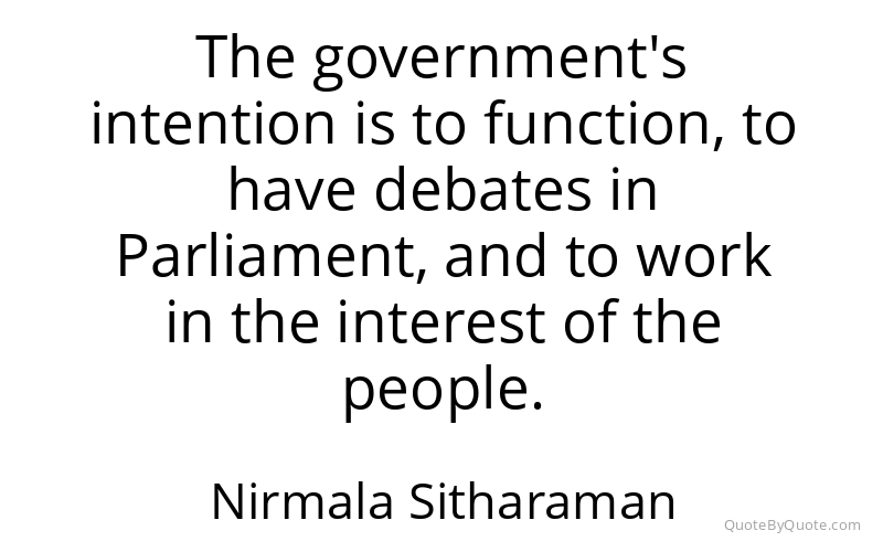 Preview image for this quote by Nirmala Sitharaman