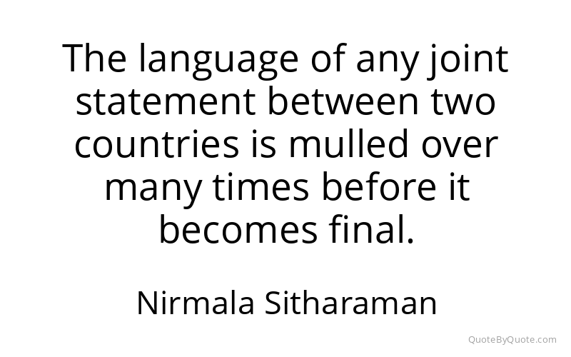 Preview image for this quote by Nirmala Sitharaman