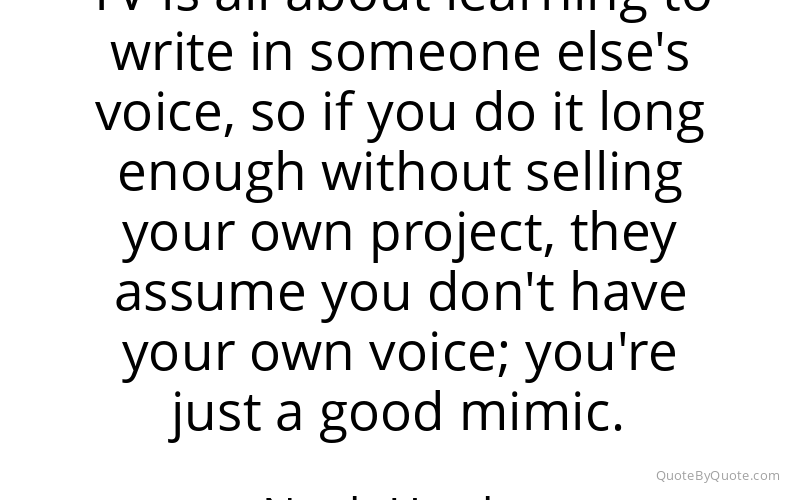 Preview image for this quote by Noah Hawley