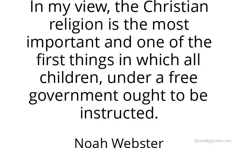 Preview image for this quote by Noah Webster