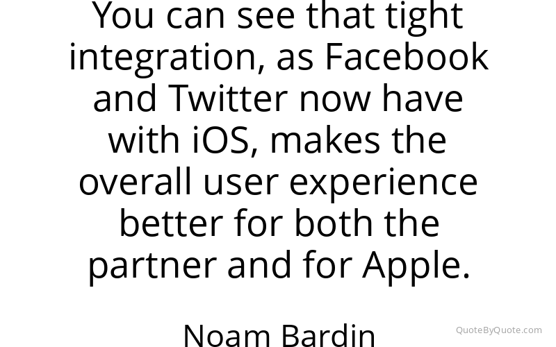 Preview image for this quote by Noam Bardin