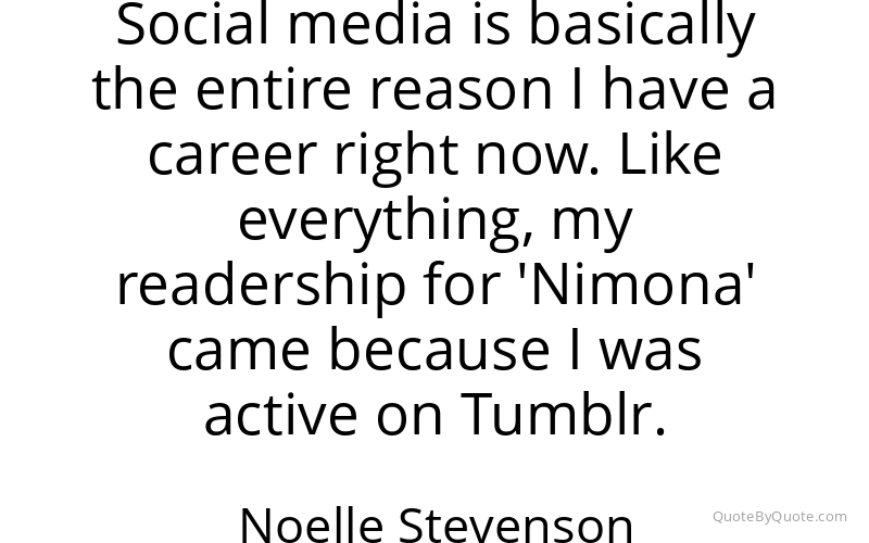 Preview image for this quote by Noelle Stevenson