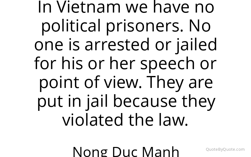 Preview image for this quote by Nong Duc Manh