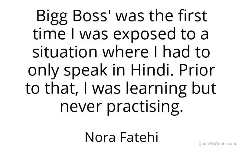 Preview image for this quote by Nora Fatehi