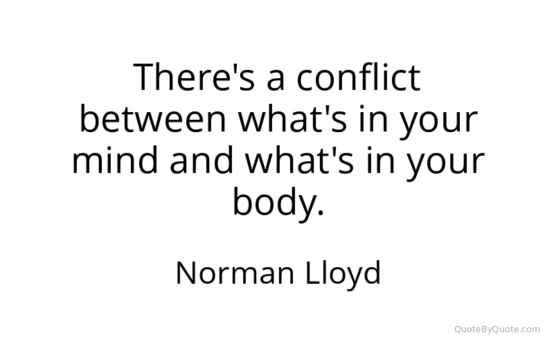 Preview image for this quote by Norman Lloyd