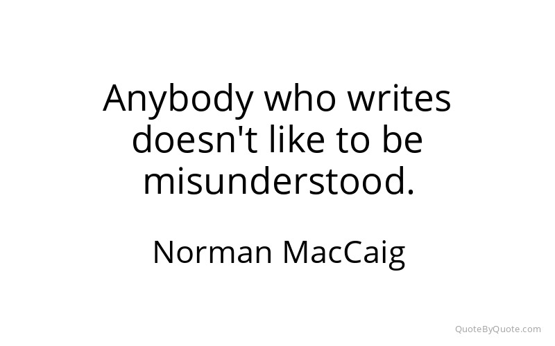 Preview image for this quote by Norman MacCaig