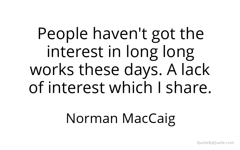 Preview image for this quote by Norman MacCaig