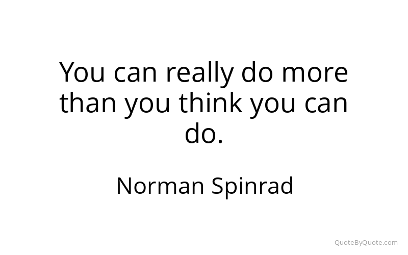 Preview image for this quote by Norman Spinrad