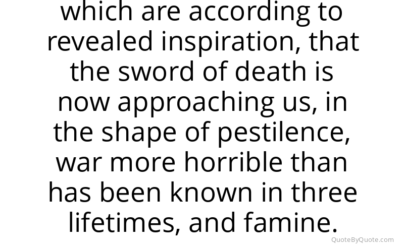 Preview image for this quote by Nostradamus