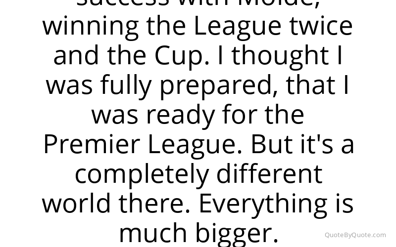 Preview image for this quote by Ole Gunnar Solskjaer