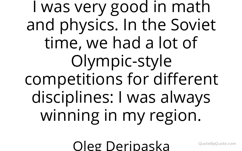 Preview image for this quote by Oleg Deripaska
