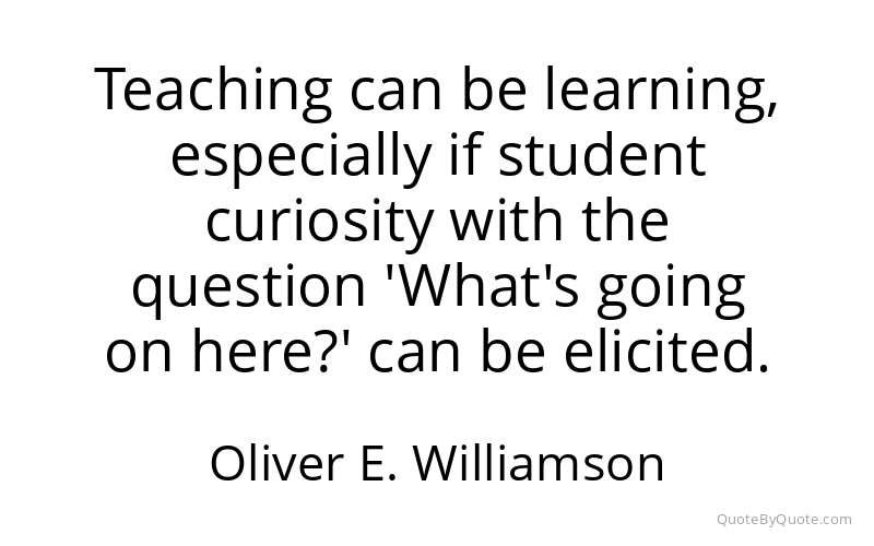 Preview image for this quote by Oliver E. Williamson