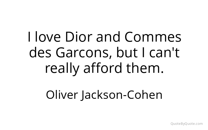 Preview image for this quote by Oliver Jackson-Cohen