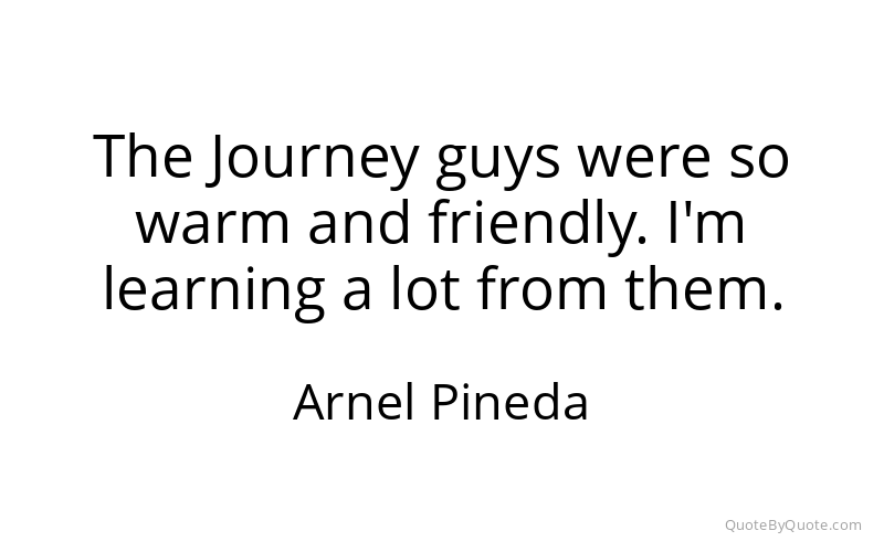 Preview image for this quote by Arnel Pineda