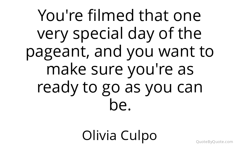 Preview image for this quote by Olivia Culpo
