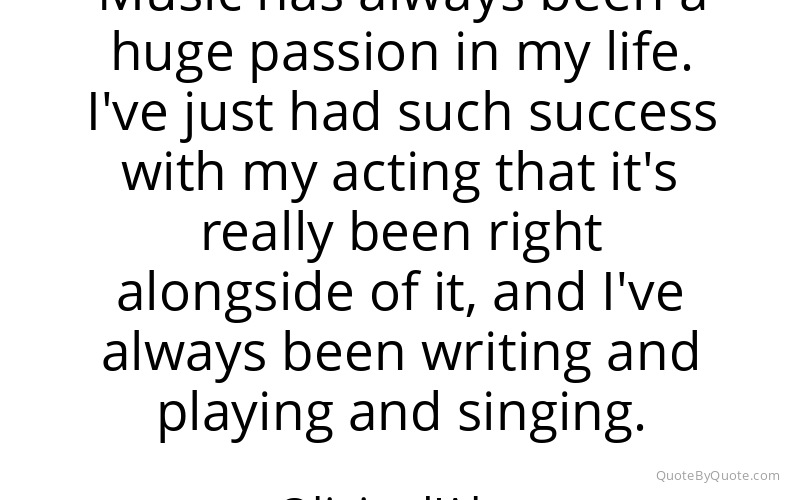 Preview image for this quote by Olivia d'Abo