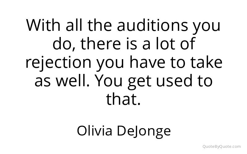 Preview image for this quote by Olivia DeJonge