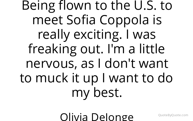 Preview image for this quote by Olivia DeJonge