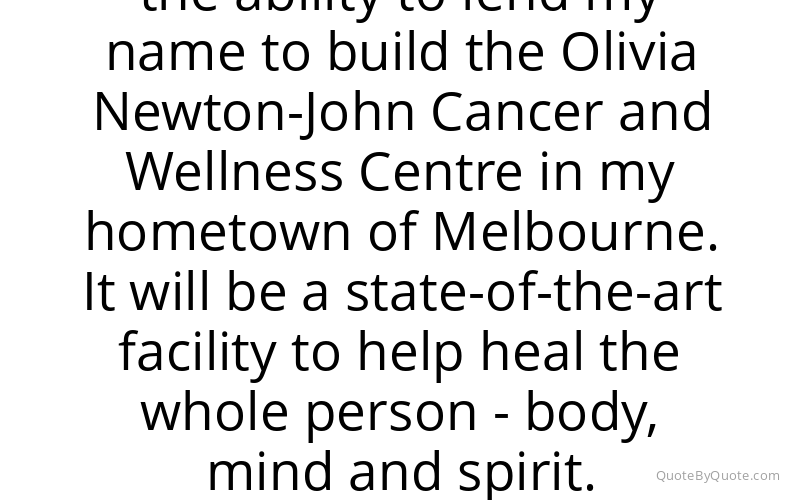 Preview image for this quote by Olivia Newton-John