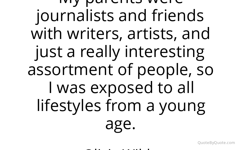 Preview image for this quote by Olivia Wilde