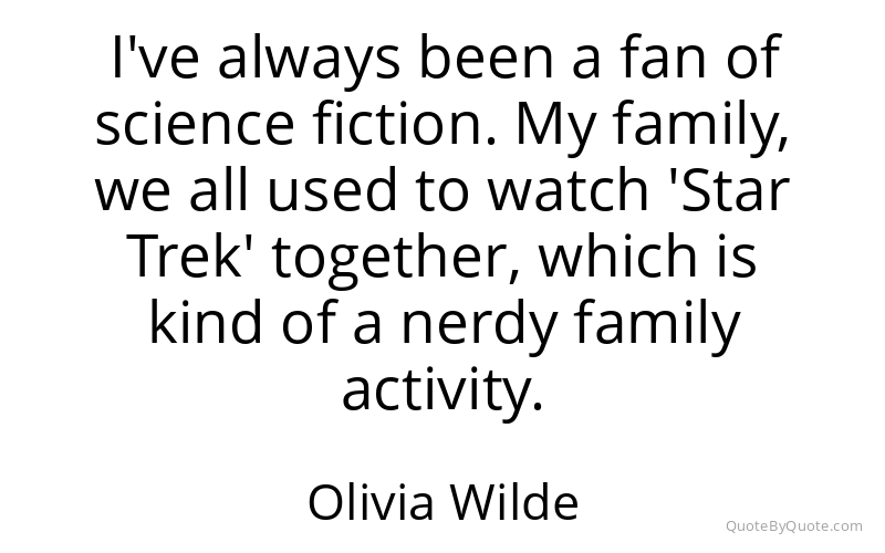 Preview image for this quote by Olivia Wilde