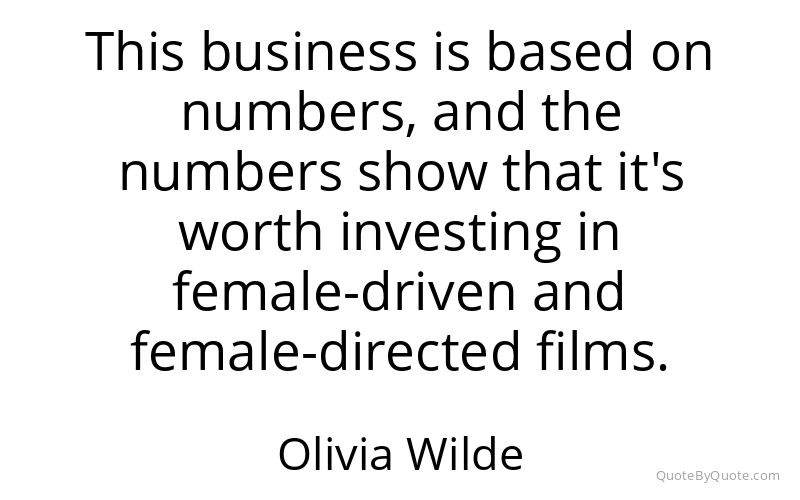 Preview image for this quote by Olivia Wilde