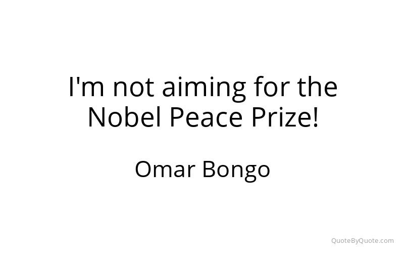 Preview image for this quote by Omar Bongo