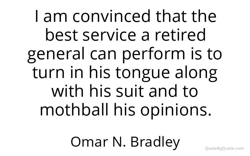 Preview image for this quote by Omar N. Bradley